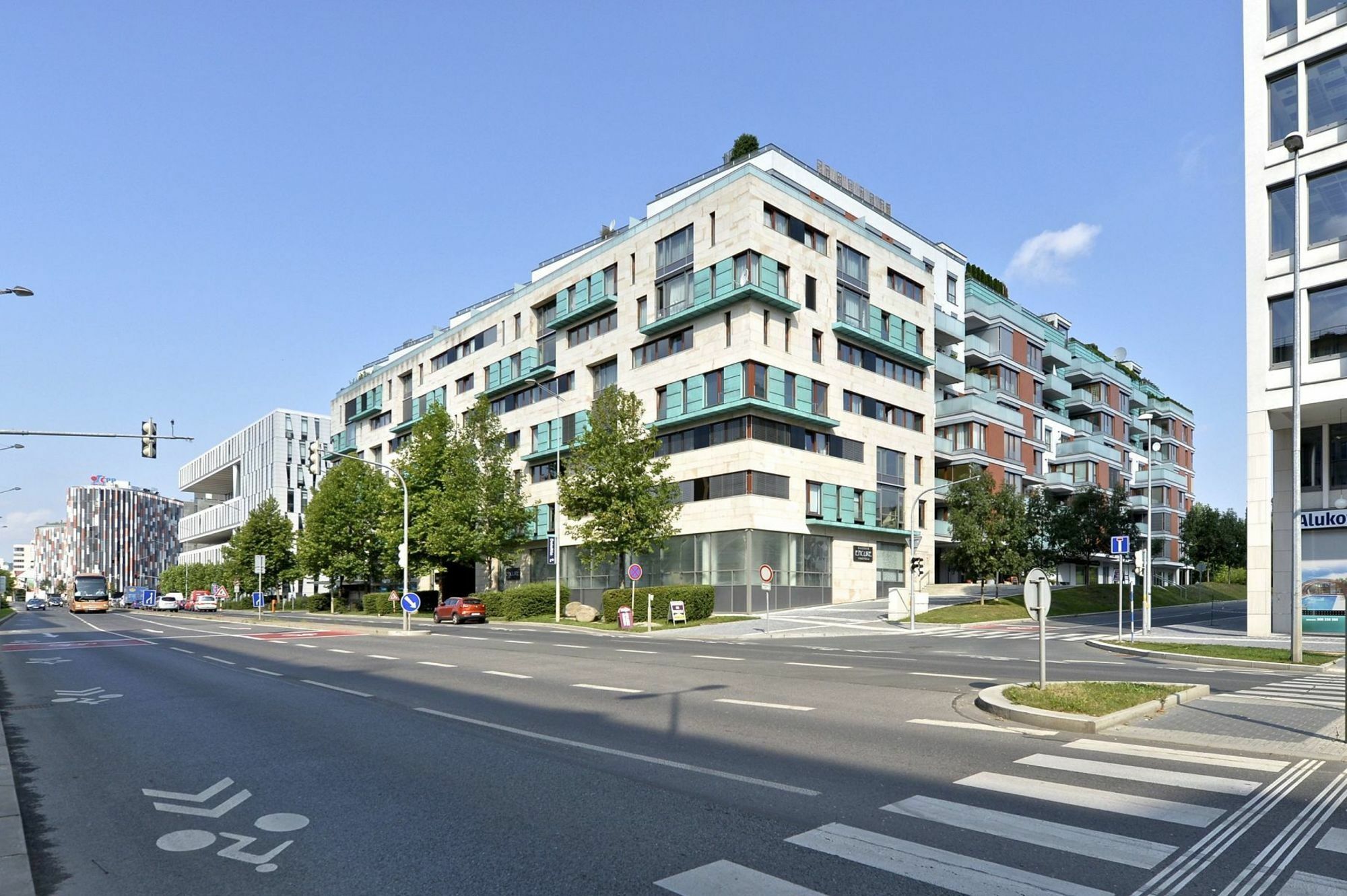 Luxury Apartment River Diamond Residence Praga Exterior foto
